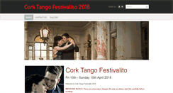 Desktop Screenshot of corktangofestival.com